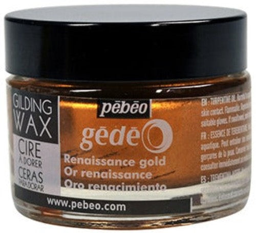 Pebeo Gedeo Gilding Wax 30ml RENAISSANCE GOLD