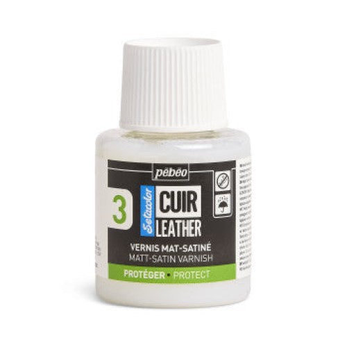 Pebeo Setacolor Leather Varnish Matt Satin 110ml