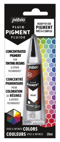 Pebeo Fluid Pigments 20ml BROWN