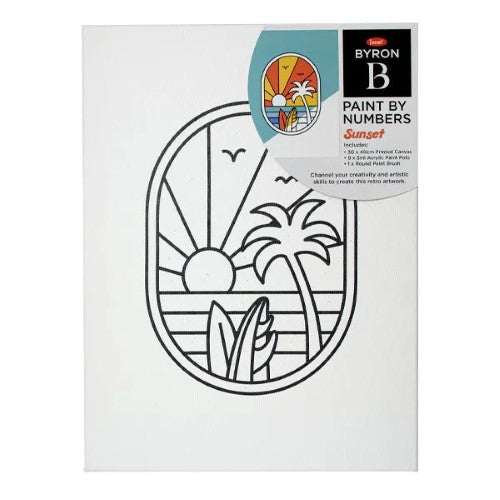 Jasart Byron Paint By Numbers - Sunset