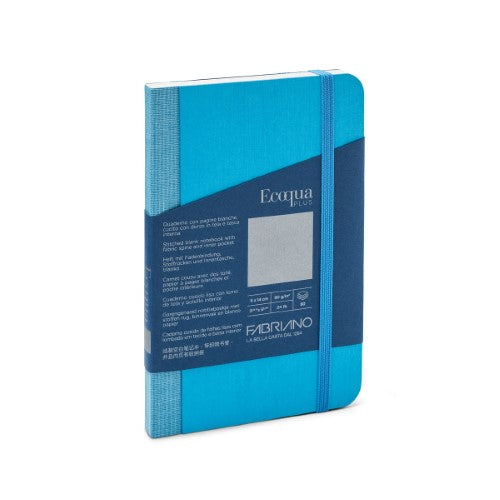 Fabric 90gsm Blank Turquoise Notebooks BLANK 9X14CM TURQUOISE 80 SHT