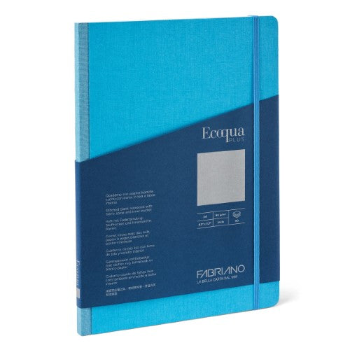 Fabric 90gsm Blank Turquoise Notebooks BLANK A4 TURQUOISE 80 SHT