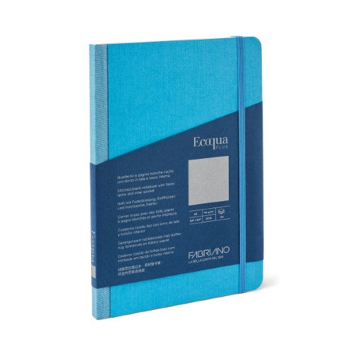 Fabric 90gsm Blank Turquoise Notebooks BLANK A5 TURQUOISE 80 SHT