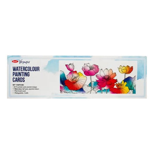 Jasart 260 X 80mm Watercolour Card Set