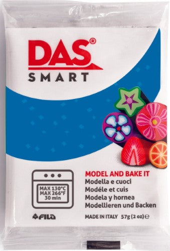 DAS Smart Polymer Clay 57g BLUE GLITTER