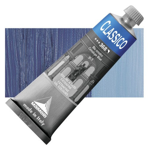 Maimeri Classico Oil Paints 60ml CERULEAN BLUE 368