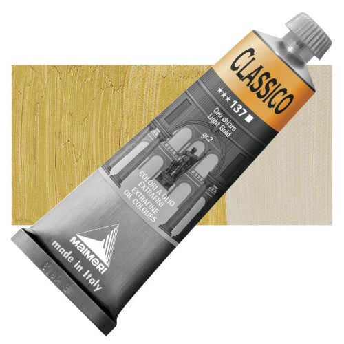 Maimeri Classico Oil Paints 60ml LIGHT GOLD 137