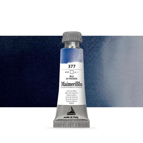 Maimeri Blu Watercolour Paints 12ml FAIENCE BLUE 377