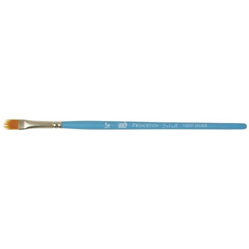 Princeton Select Artiste 3750 Filbert Grainer Synthetic Brushes 1/4"