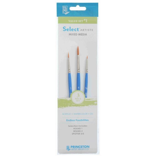 Princeton Select Artiste Brush Set No. 1 - Set of 3