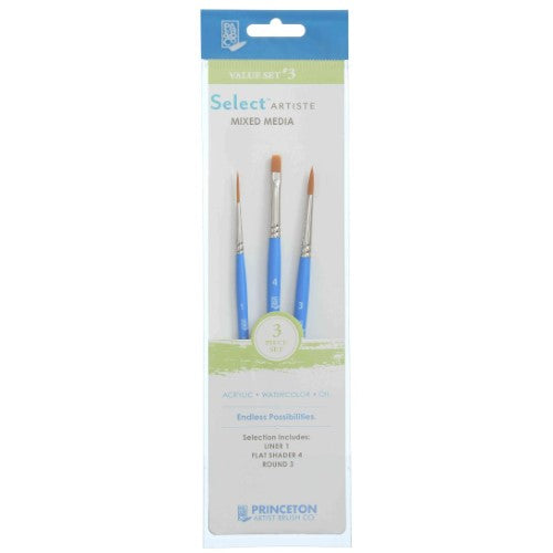 Princeton Select Artiste Brush Set No. 3 - Set of 3