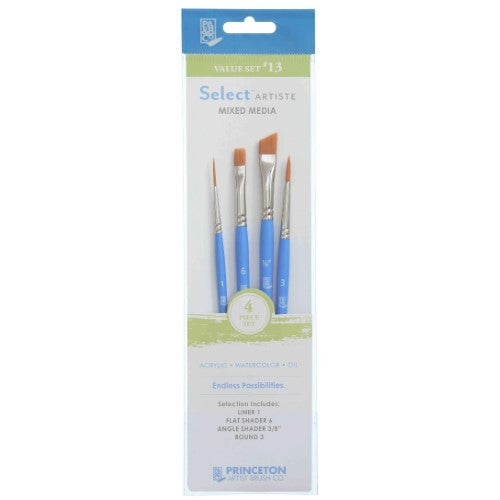 Princeton Select Artiste Brush Set No. 13 - Set of 4