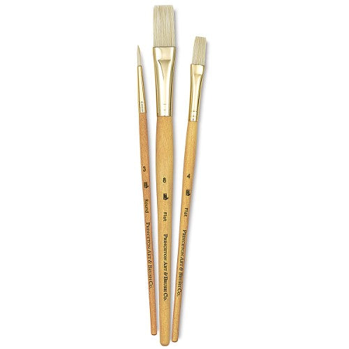 Princeton Real Value Natural Bristle 9103 Brushes Set Of 3