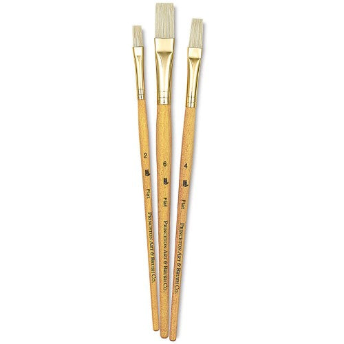 Princeton Real Value Natural Bristle 9104 Brushes Set Of 3