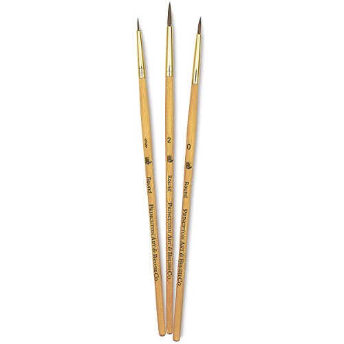 Princeton Real Value Synthetic 9105 Brushes Set Of 3
