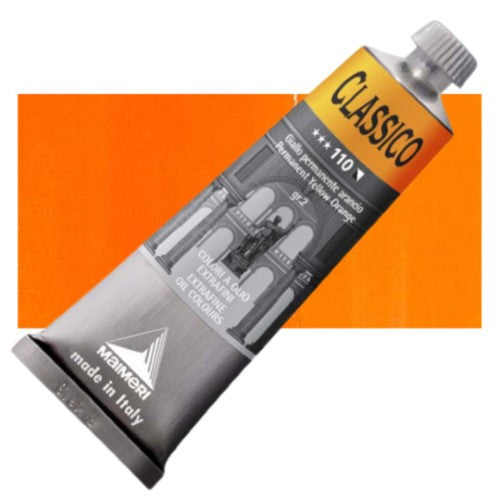 Maimeri Classico Oil Paints 60ml PERM YELLOW ORANGE 110