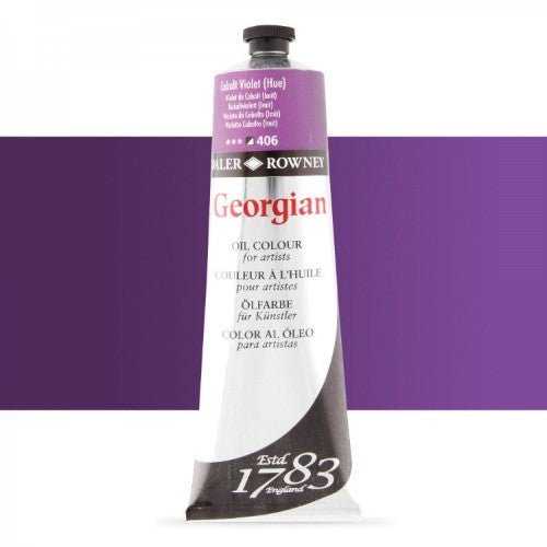 Daler Rowney Georgian Oil Paints 225ml COBALT VIOLET HUE 406
