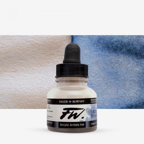 Daler Rowney FW Acrylic Inks 29.5ml SHIMMERING BLUE 711
