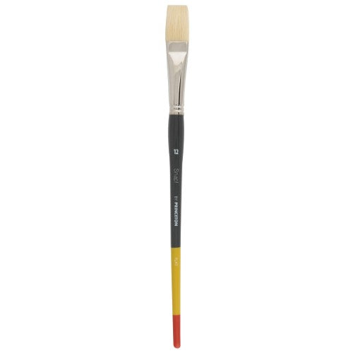 Princeton Snap! 9700 Long Handle Natural Bristle Flat Brushes FLAT 12
