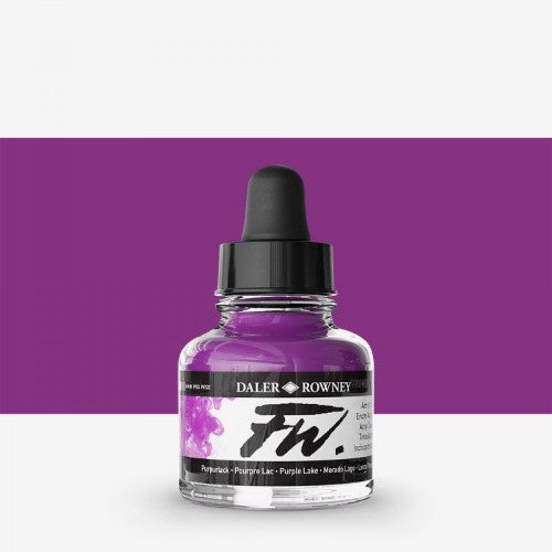 Daler Rowney FW Acrylic Inks 29.5ml PURPLE LAKE 437 D160029437