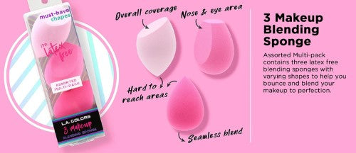 Blending Sponges - LA Colors Assorted (Multi-Pack)