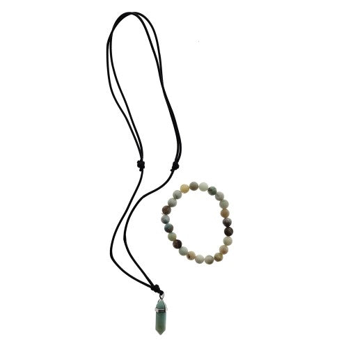 Pain Necklace Howlite - Set of 2