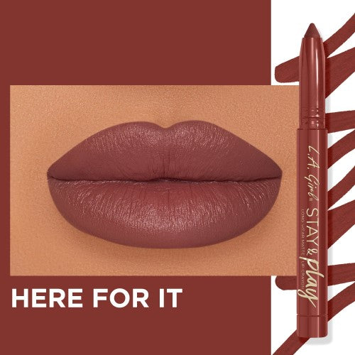 Matte Lip Crayon - LA Girl (Here For It)