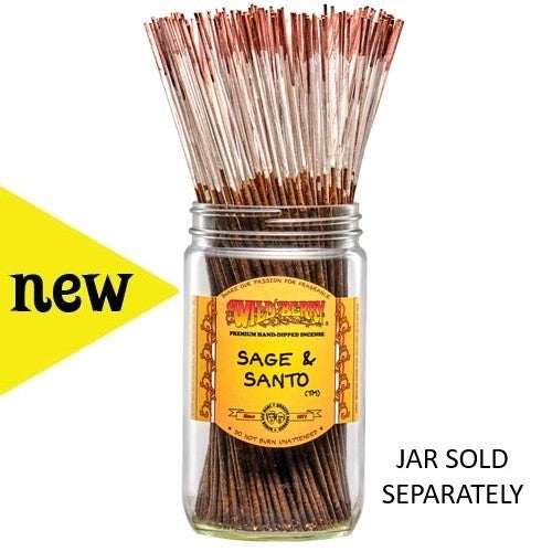 Wild Berry Sage & Santo 11 inch Incense - Pack of 100