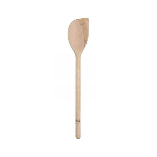 T&G Scraper Spoon Beech 300mm, eco-friendly wood kitchen tool for mixing, scraping, and serving food. Pack of 6.