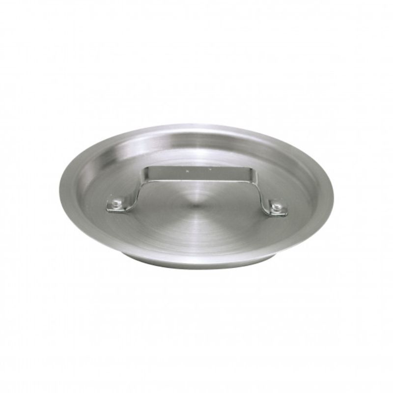 Chef Inox 2.5L aluminum cooking pot, 200mm diameter, ideal for soups and stews with even heat distribution.