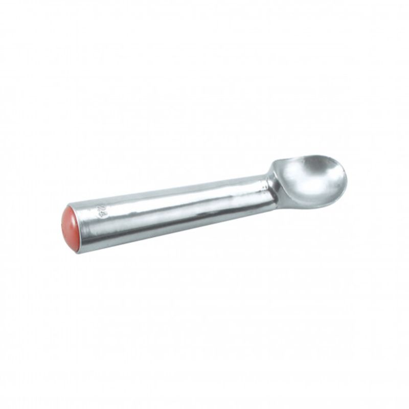 Chef Inox Ice Cream Dipper No.20: stainless steel scoop with ergonomic handle for perfect, effortless ice cream servings.