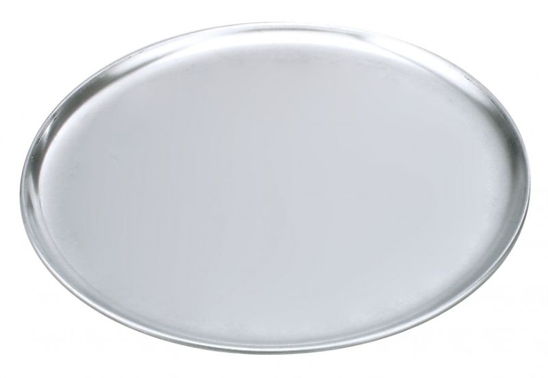 Chef Inox Aluminium Pizza Plate 450mm: Perfect heat distribution for gourmet pizzas, lightweight, durable, and easy to clean.