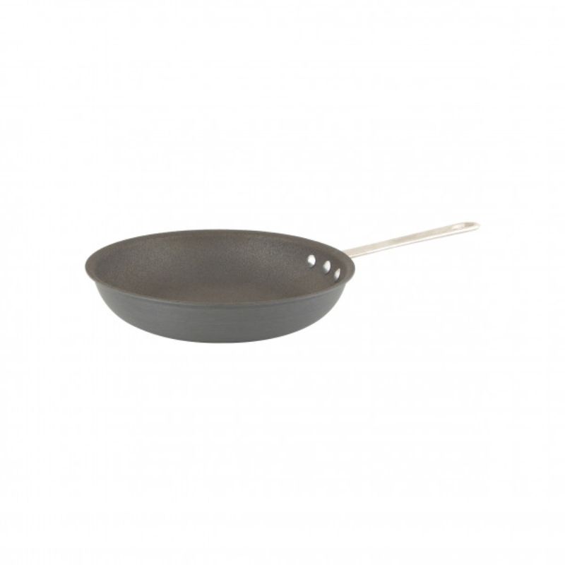 Chef Inox Premium Frypan: non-stick, anodised aluminium, 46.5 cm, ergonomic handle for easy cooking.