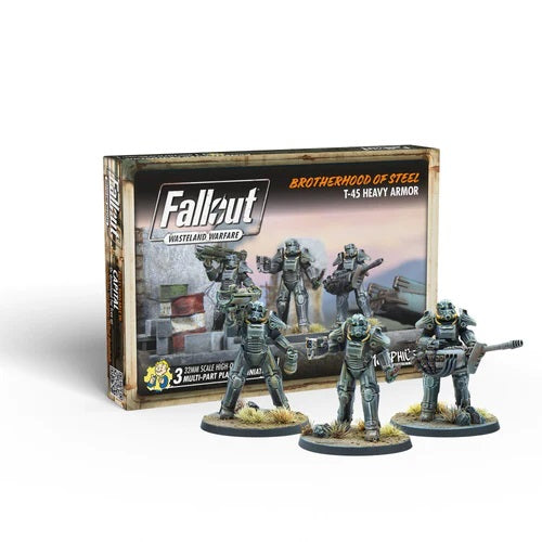 Fallout Wasteland Warfare - Brotherhood of Steel - Heavy Armour (T45)