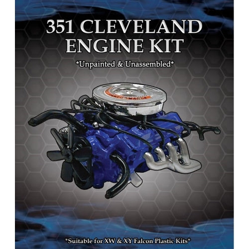 Diecast Model - Ford XW/XY 351 Cleveland Engine Plastic Kit Accessory Pack