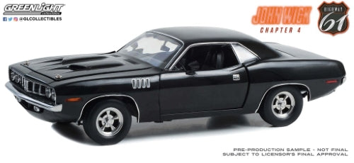 Diecast Model - 1971 Plymouth 'Cuda- John Wick 4