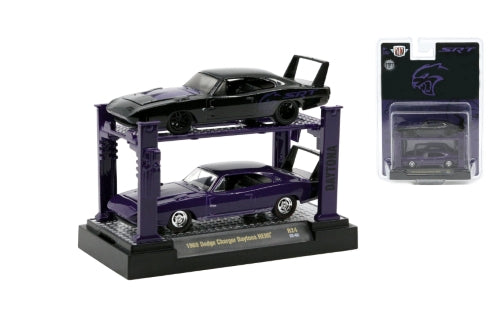 Diecast Model - 1969 Dodge Charger Daytona HEMI Twin Pack