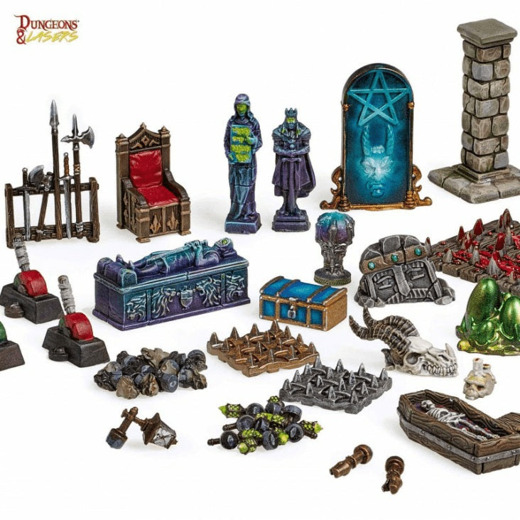 Dungeons & Lasers: Expansion Bits - Fantasy Customization Bits