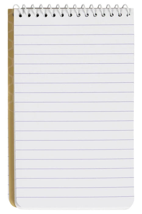 Compact Marbig Pocket Notebook with 96 pages, eco-friendly design, spiral binding, perfect for on-the-go note-taking.