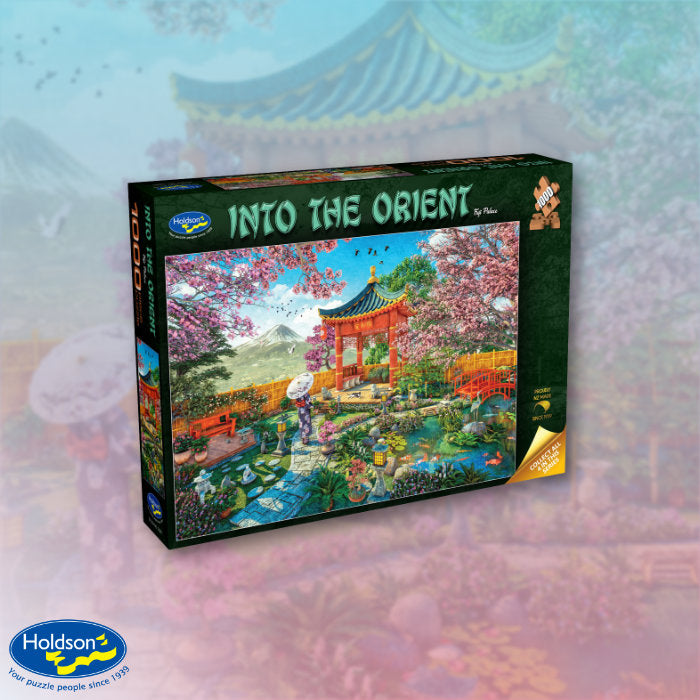 Into the Orient Fuji Palace Holdson 1000pc Jigsaw Puzzle
