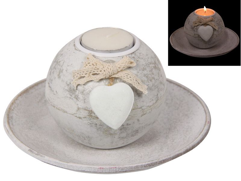 T/light Holder - Decor Candle 16cm (Set of 3)