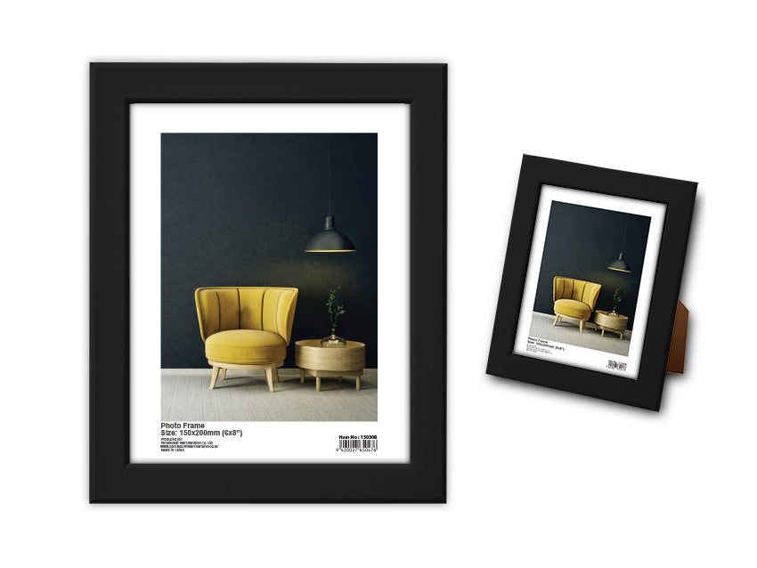 Photo Frame - Max Brand Black 15 x 20cm (24 Units)