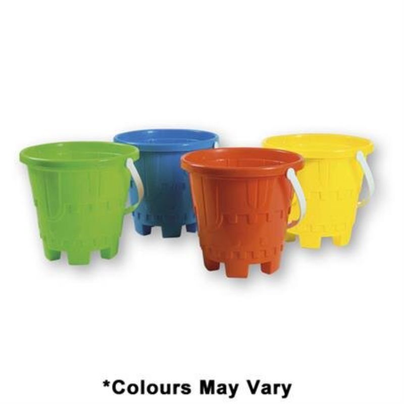 Castle Bucket - Summertime Assorted (17cm)