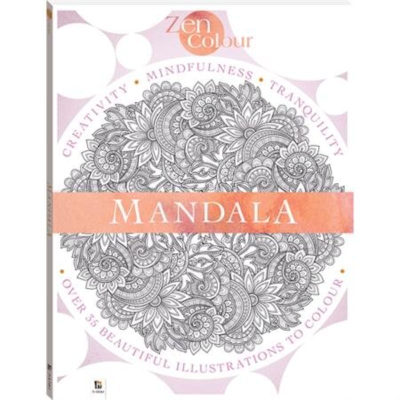 Colouring Book - Zen Colour Mandala Series 2