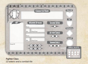 D&D: Class Token Set - Fighter