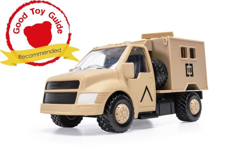 Corgi CHUNKIES Military Radar Truck diecast model, intricately detailed, perfect for military collectors and enthusiasts.