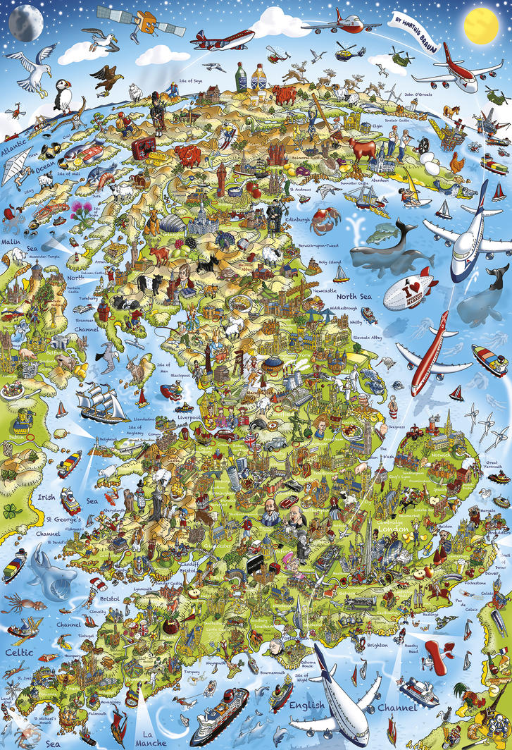 Gibsons: Best Of British (500pc Puzzle)