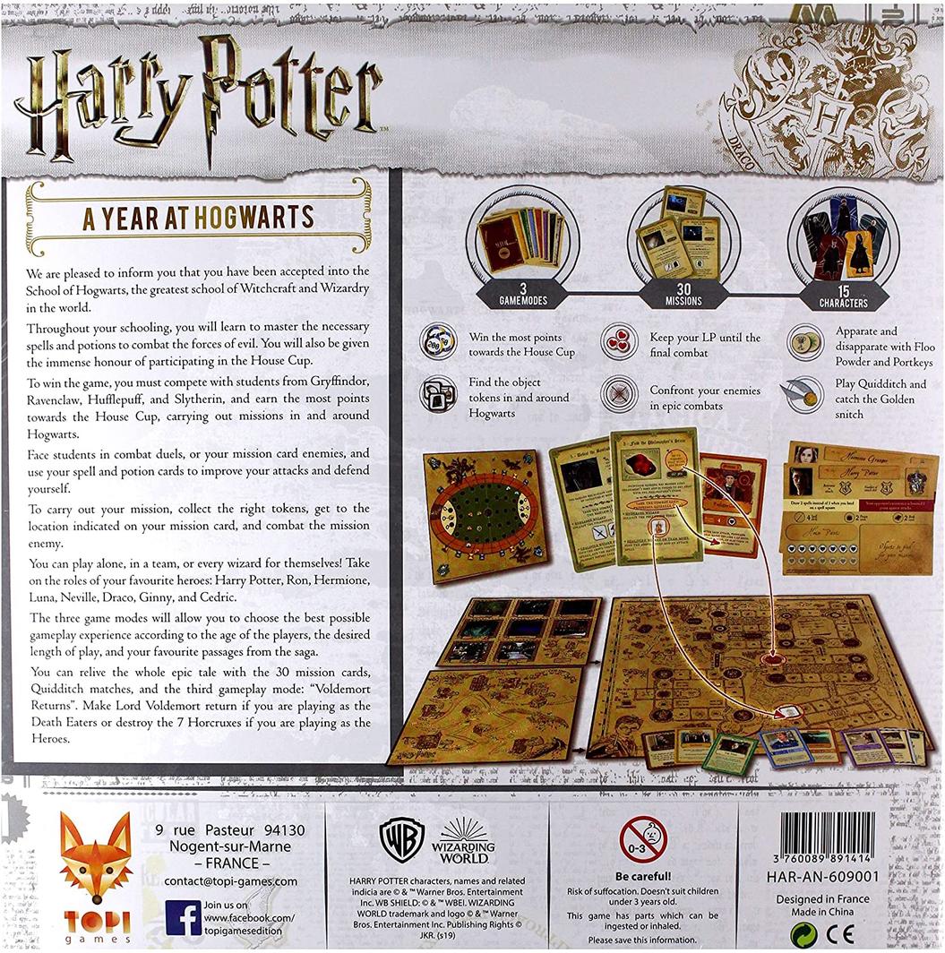 Topi Games: Harry Potter - A Year At Hogwarts