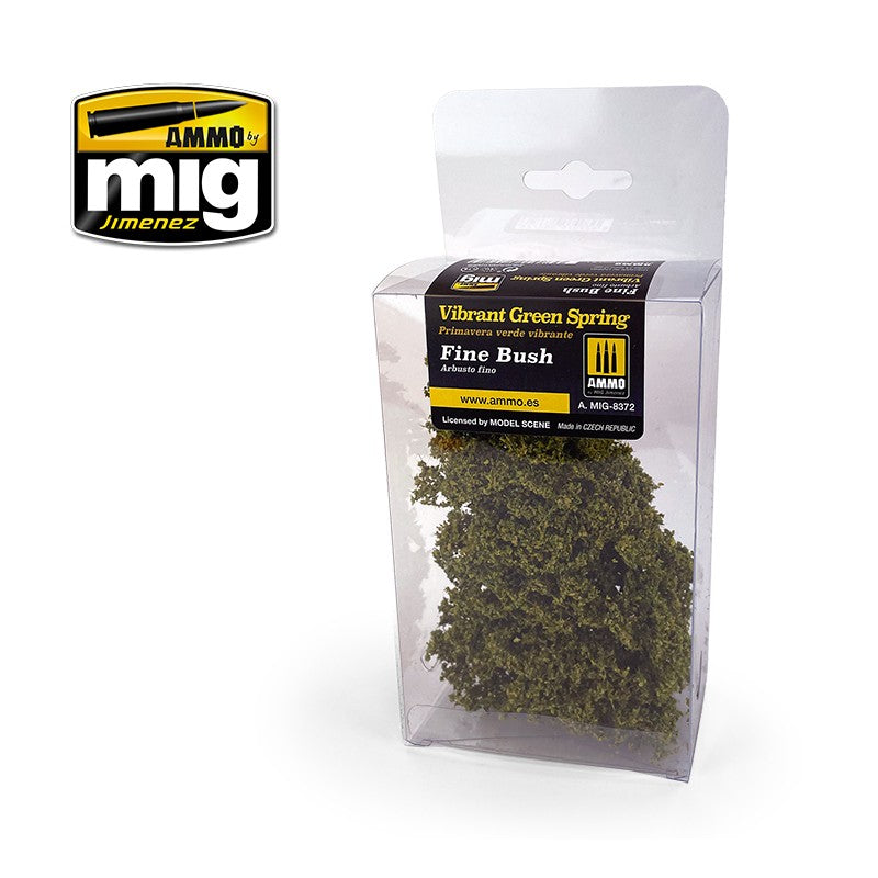 Ammo by MIG - Dioramas - Fine Bush - Vibrant Green Spring