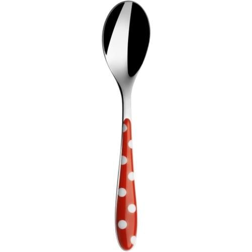Red Spot Coffee Spoon Stainless Steel - Bugatti Pois